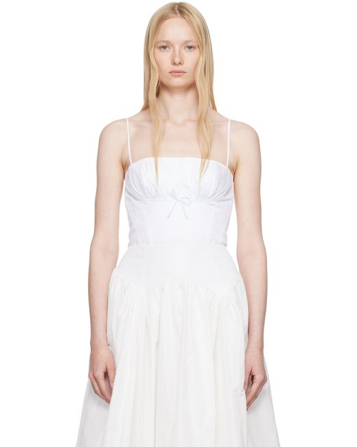 Sandy Liang ホワイト Hotaru トップス White