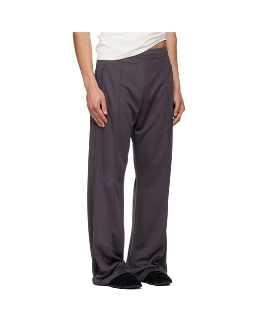 Courreges Blue Interlock Track Pants for men