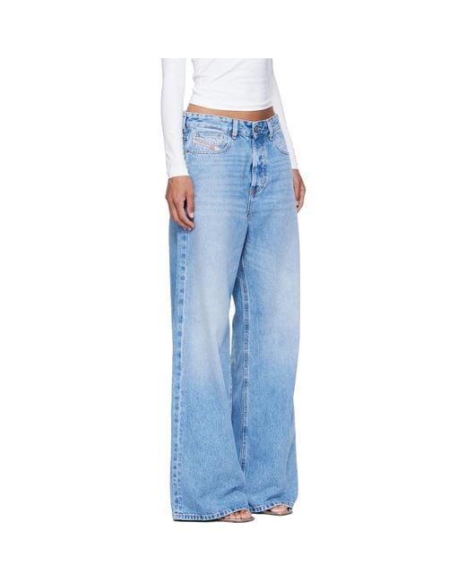 DIESEL Blue Relaxed Low Waist 1996 D-Sire Jeans
