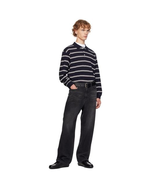 DUNST Blue Straight Regular Jeans for men