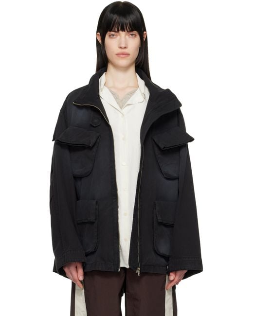 【OPEN YY】CARGO POCKET FIELD JACKET (3COLORS) Beige Cargo Pocket Field Jacket by OPEN YY on Sale