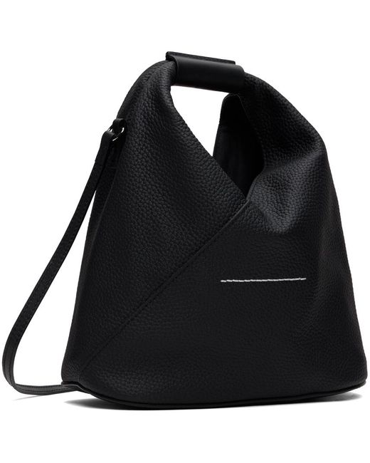 MM6 by Maison Martin Margiela Black Triangle Classic Crossbody Bag