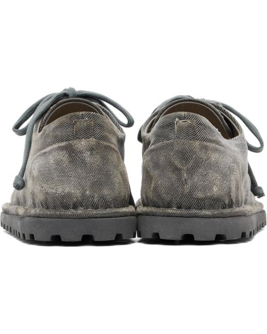 MARSELL Gomme Black Sancrispa Derbys for men