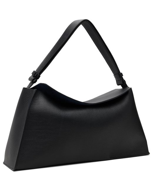 Studio Nicholson Black Shiboru Leather Bag