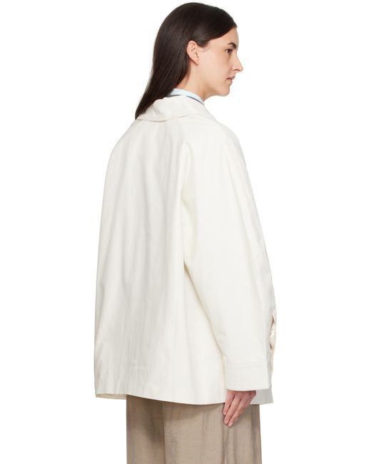 Cordera White Off- Patch Pocket Jacket