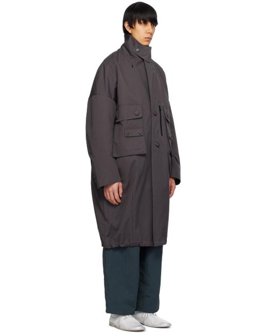 Manteau gris à poches F/CE pour homme en coloris Black