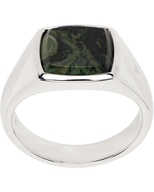 Tom Wood Green Kay Ring for men