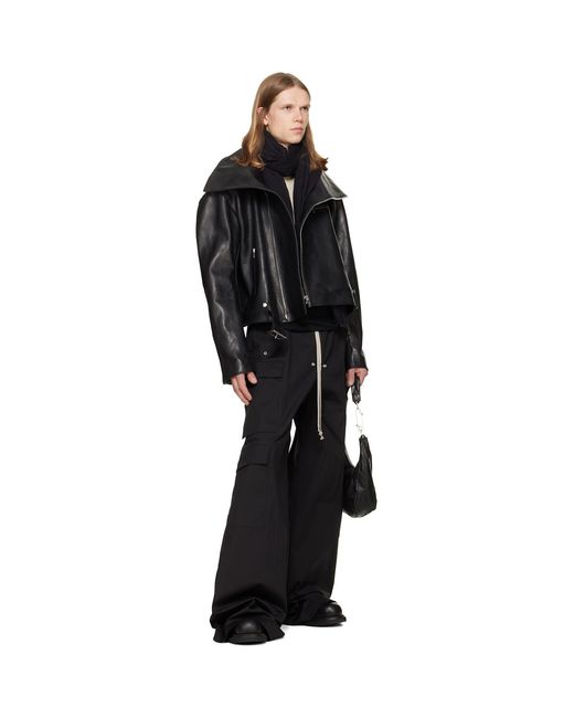 Rick Owens Black Low Army Gabe Boots for men