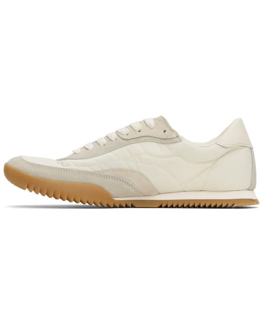 Baskets Basses Blanc Et Taupe À Garnitures En Suède Boss pour homme en coloris Black