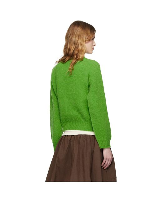 YMC Green Ssense Exclusive Jets Sweater