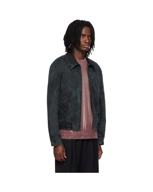MMIC Black Void Blouson Jacket for men