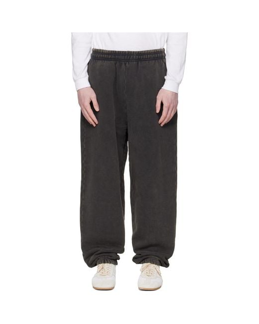 Entire studios Black Standard Sweatpants for men