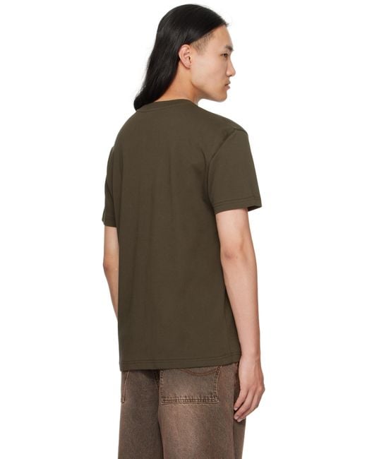 Dime Black Cursive T-Shirt for men