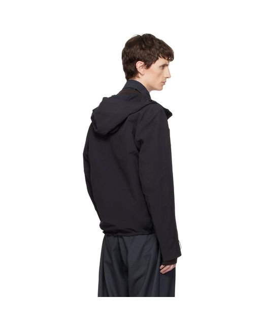 Veilance Black Quartic Jacket for men