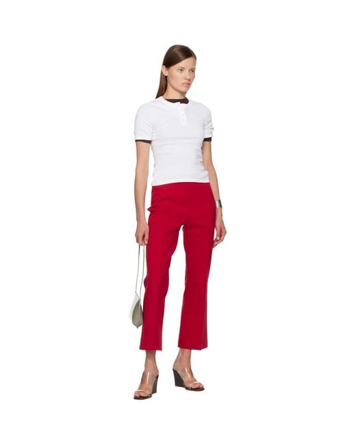 Flore Flore Red Jess Henley