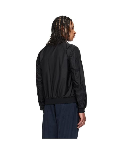Moncler Black Reppe Rain Jacket for men