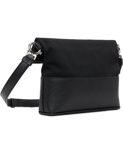 メンズ Maison Margiela ブラック スモール 5Ac バッグ Black