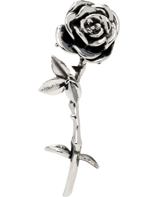 Enfants Riches Deprimes Black Rose Single Earring for men