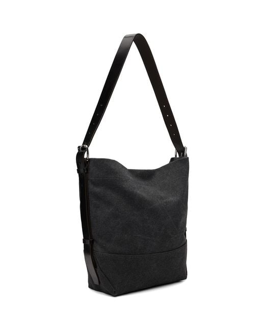 Lemaire Black Small Belted Tote