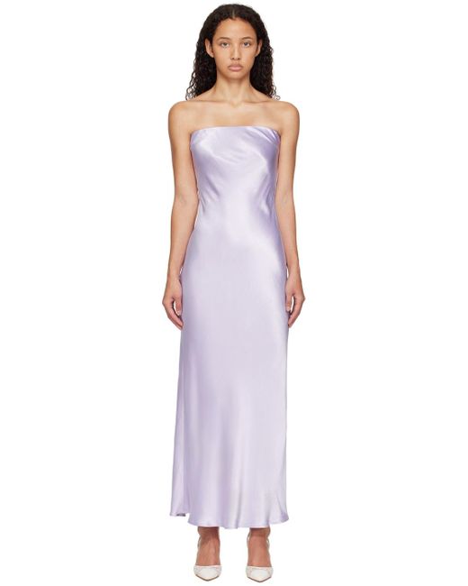 Bec & Bridge Women's Black Bias-Cut Satin Strapless Maxi Dress -  pearsons-glass.co.uk
