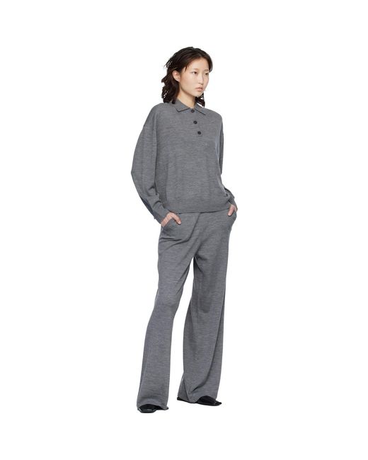 Anine Bing Black Adley Lounge Pants