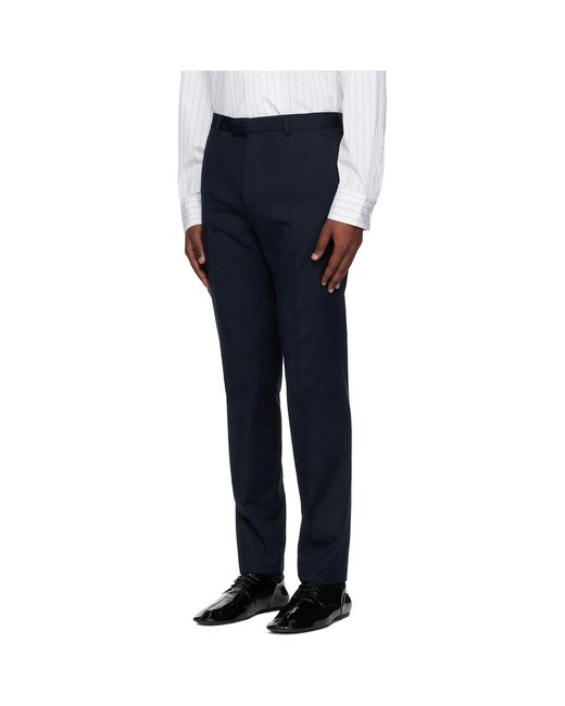 Dries Van Noten Black Wool-Blend Suit for men