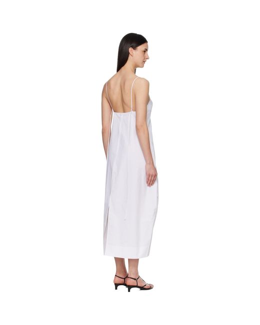 Robe Midi Ample Blanche Rohe en coloris Black