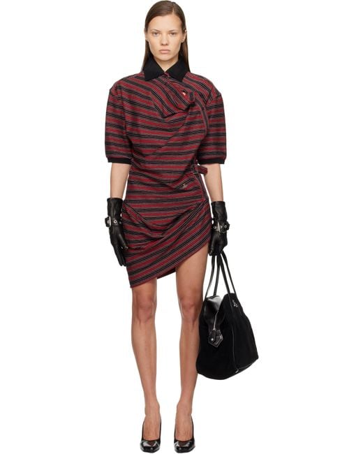 Vivienne Westwood Red Ming Polo Minidress