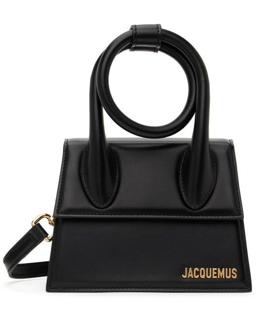 Jacquemus Black Les Classiques 'le Chiquito Noeud' Bag