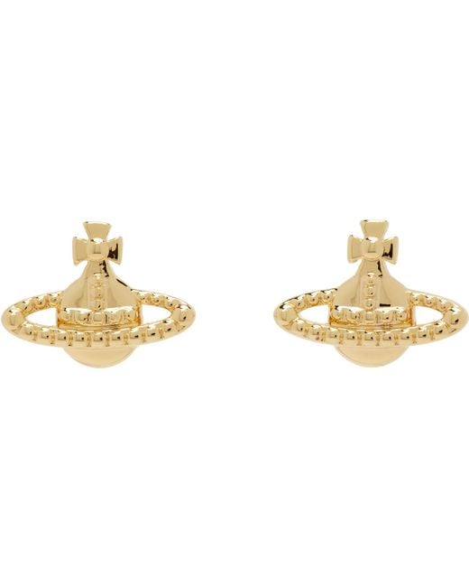 Vivienne Westwood Metallic Farah Earrings