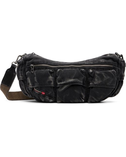 DIESEL Black Multi-Pkts X Shoulder Bag for men