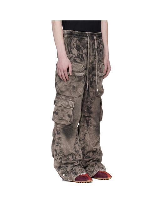 Amiri Multicolor Washed Cargo Jeans for men