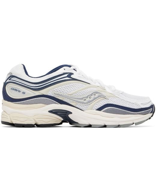 Saucony Black Progrid Omni 9 Sneakers for men