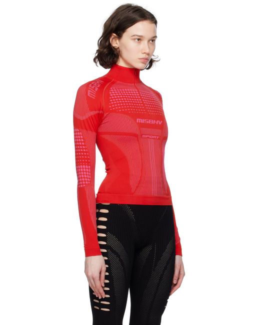M I S B H V Red Sport Europa Top