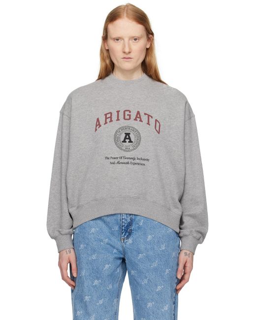 Axel Arigato グレー University スウェットシャツ Gray