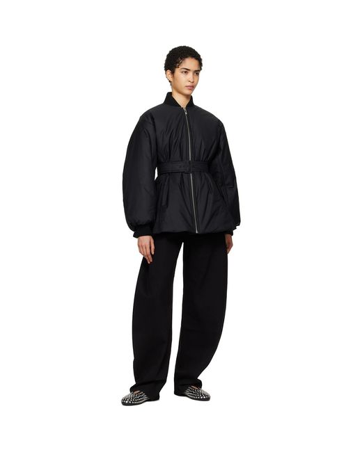 Alaïa Black Round Jeans