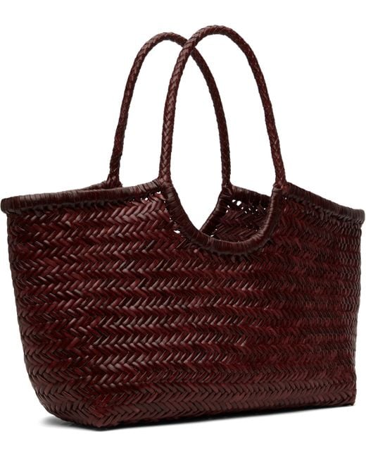 Dragon Diffusion バーガンディ ビッグ Nantucket バッグ Red