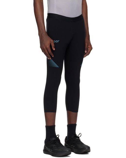 Legging session noir Soar Running pour homme en coloris Black