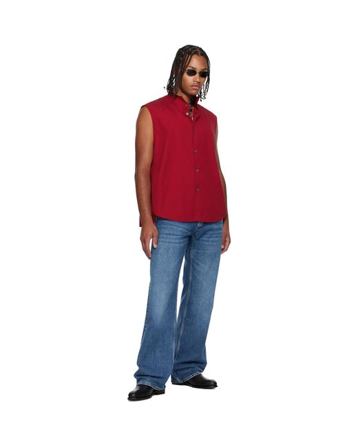 Our Legacy Blue Carlson Cut Jeans for men