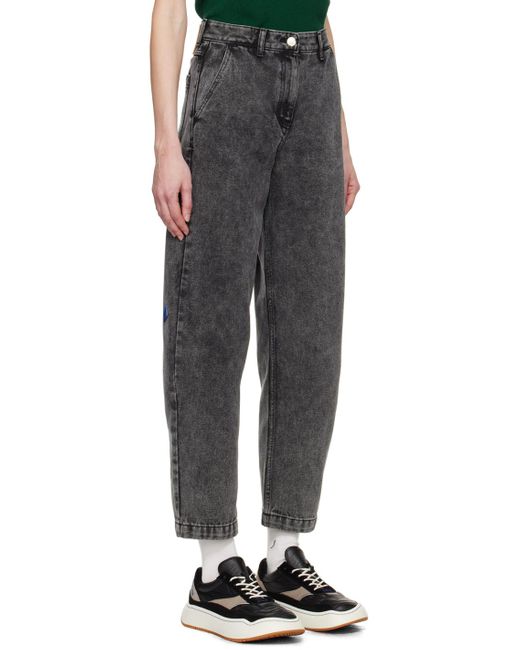 Adererror Black Significant Faded Jeans