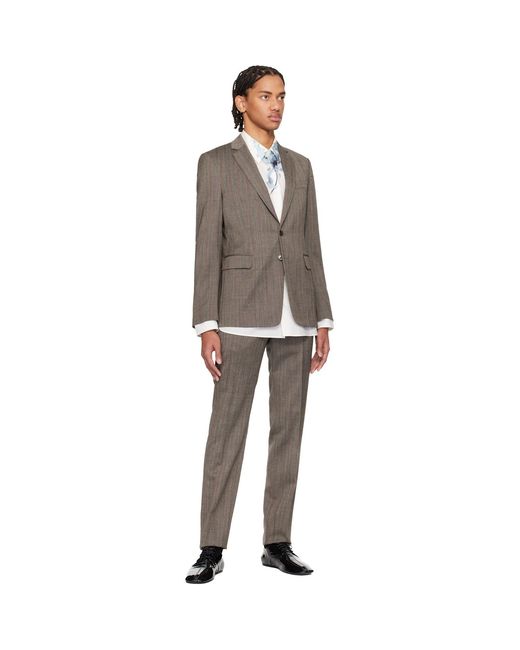 Dries Van Noten Black Slim-Fit Suit for men
