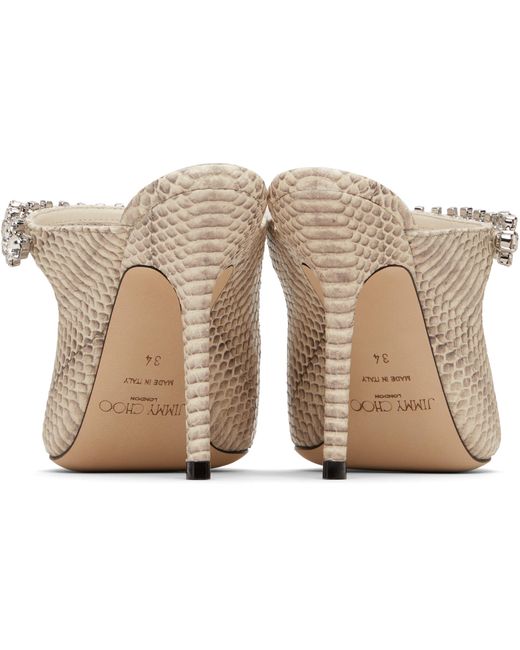 Jimmy Choo Black Bing 100 Heels