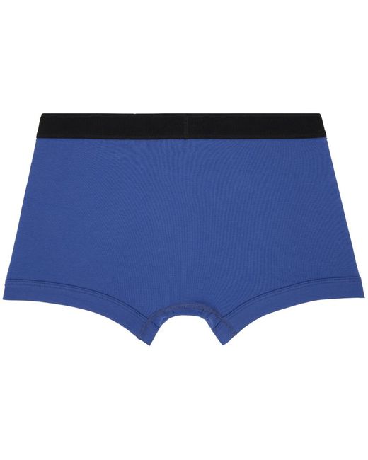 Tom Ford Blue Classic Fit Boxer Briefs for men