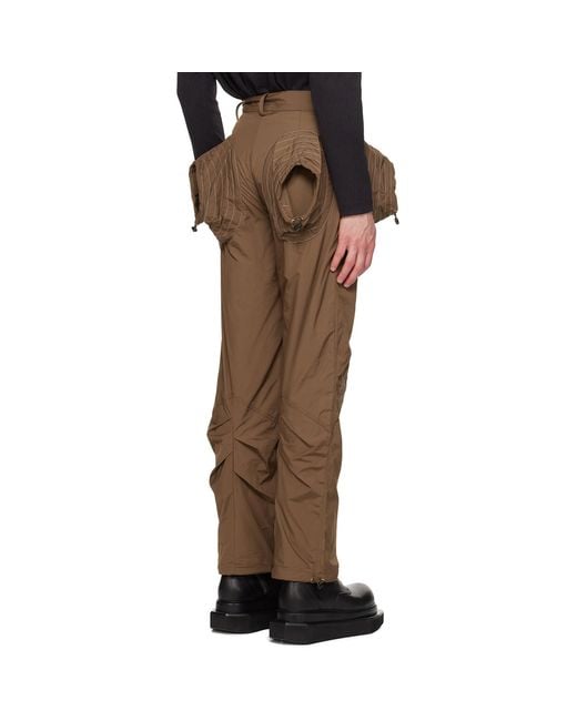 Uncertain Factor Black Merug Stealth Trousers for men