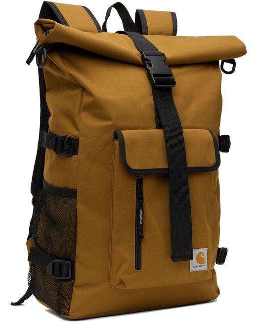 Carhartt WIP Synthetic Tan Philis Backpack in Black | Lyst