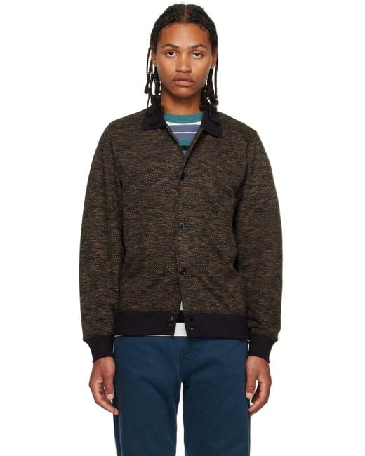 paul smith black cardigan