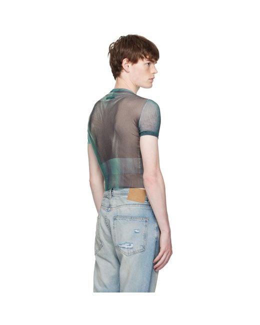 Jean Paul Gaultier Black 'The Water' Baby T-Shirt for men