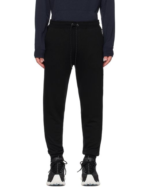 RLX Ralph Lauren Black Drawstring Sweatpants for men