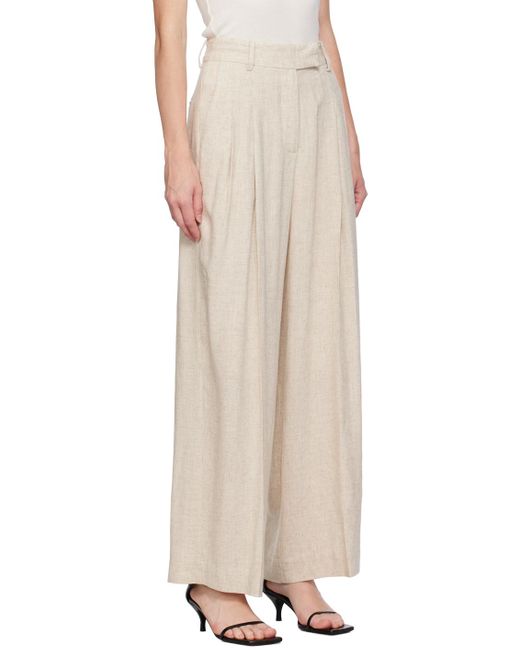 By Malene Birger Natural Cymbaria Trousers