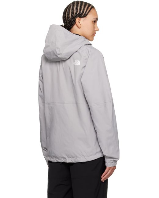 The North Face Gray Antora Rain Jacket